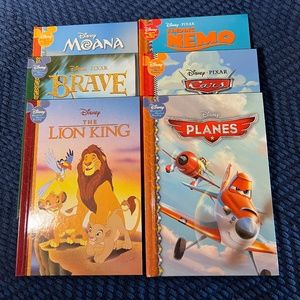 Set of 6 Disney Books
